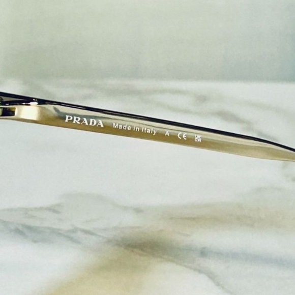 NWOT PRADA Cat-Eye Gradient Sunglasses in Havana/Gold- SPR53S 2AU-3D0 - Picture 10 of 13